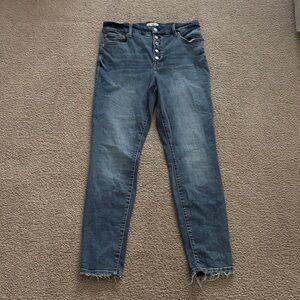 Good American Dark Blue High Waisted Jeans size 10/30